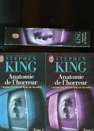 anatomie de l'horreur, mars 1997, 2 volumes