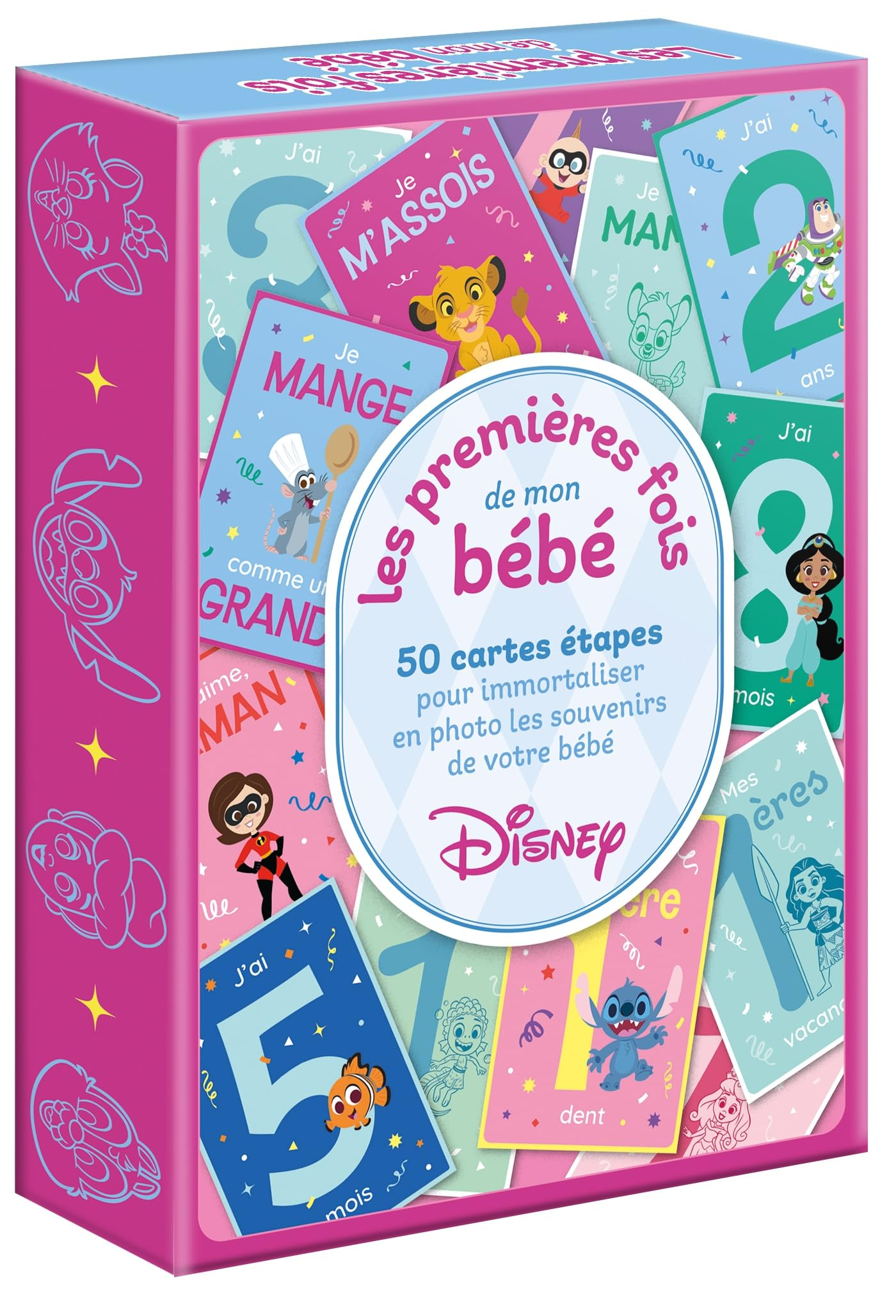 Les premières fois de mon bébé : 50 cartes étapes pour immortaliser en photo les souvenirs de votre 