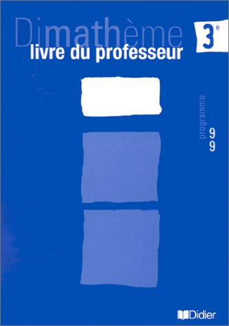 Mathématiques, 3e : guide pédagogique