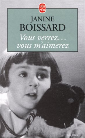Vous verrez... vous m'aimerez