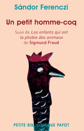 Un petit homme-coq. Les enfants qui ont la phobie des animaux