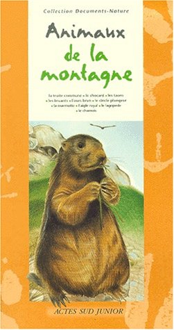 Les animaux de la montagne