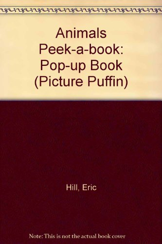 animals peek-a-book