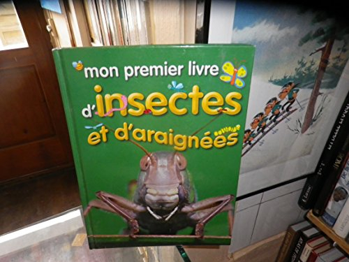 mon premier livre d'insectes et d'araignéees