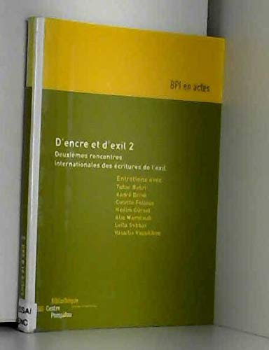 D'encre et d'exil 2