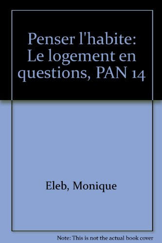 penser l'habité