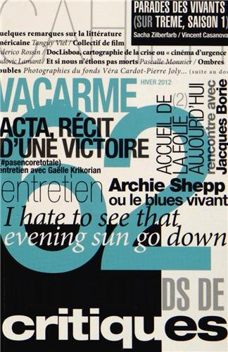 Vacarme, n° 62