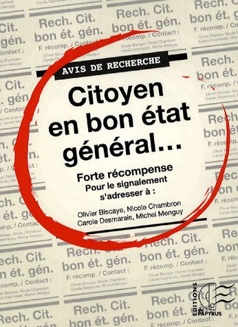 Citoyen en bon état général...