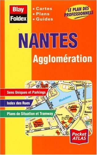 plan de ville : nantes, agglomération (avec un index)