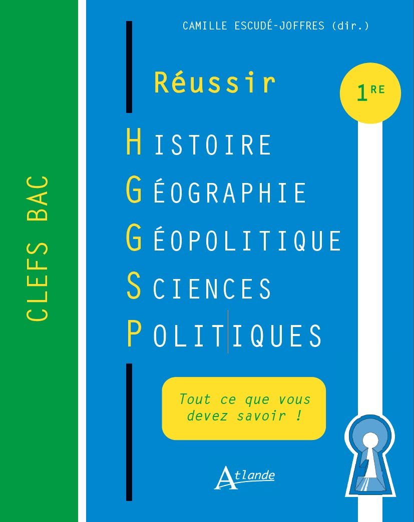Réussir : histoire, géographie, géopolitique, sciences politiques 1re : tout ce que vous devez savoi