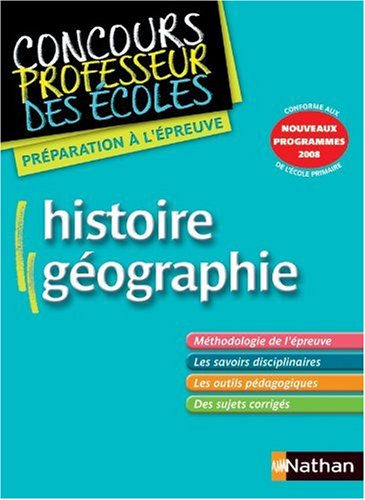 Histoire géographie