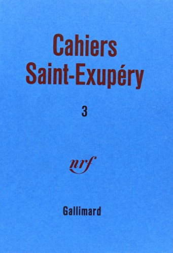 Cahiers Saint-Exupéry, n° 3