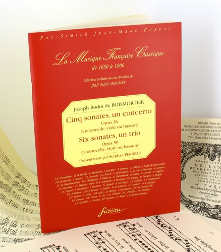 Cinq sonates, un concerto (opus 26) - Six sonates, une sonate en trio (opus 50)