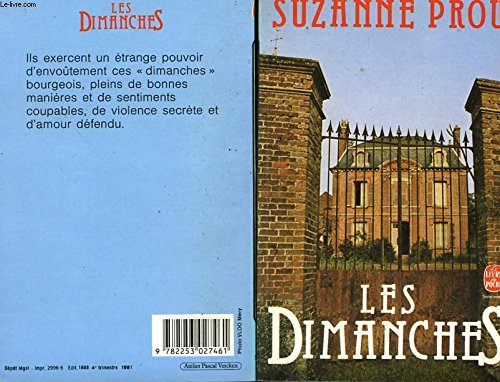les dimanches (le livre de poche)