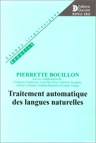 Traitement automatique des langues naturelles