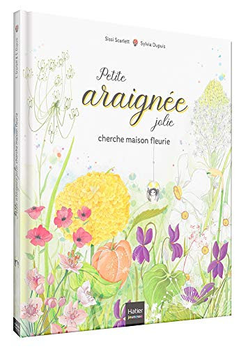 Petite araignée jolie cherche maison fleurie