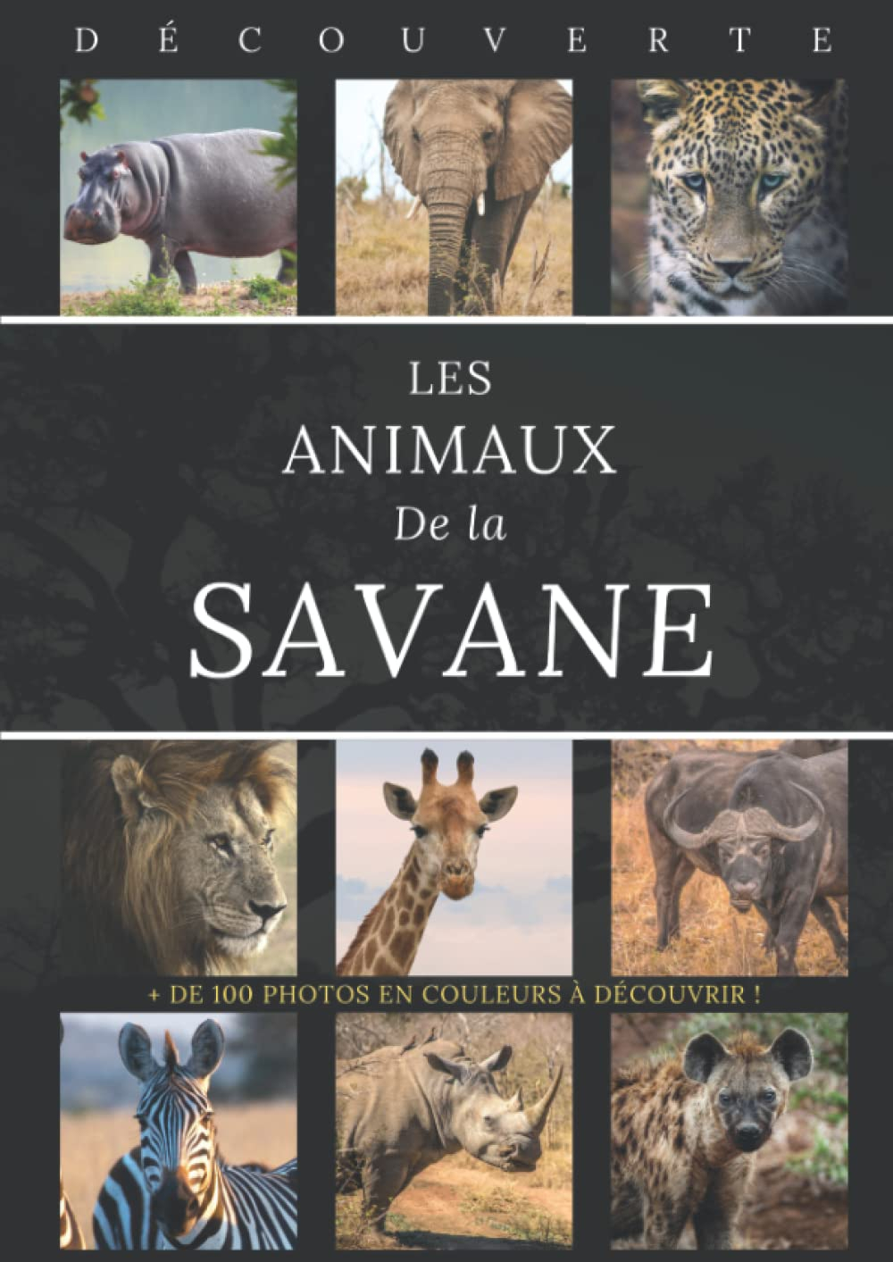 Les animaux de la savane - Collection Découverte: Livre documentaire avec plus de 100 photos couleur