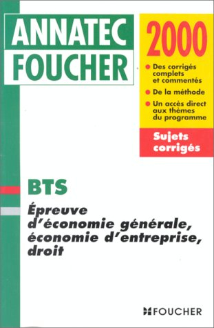 economie droit, bts
