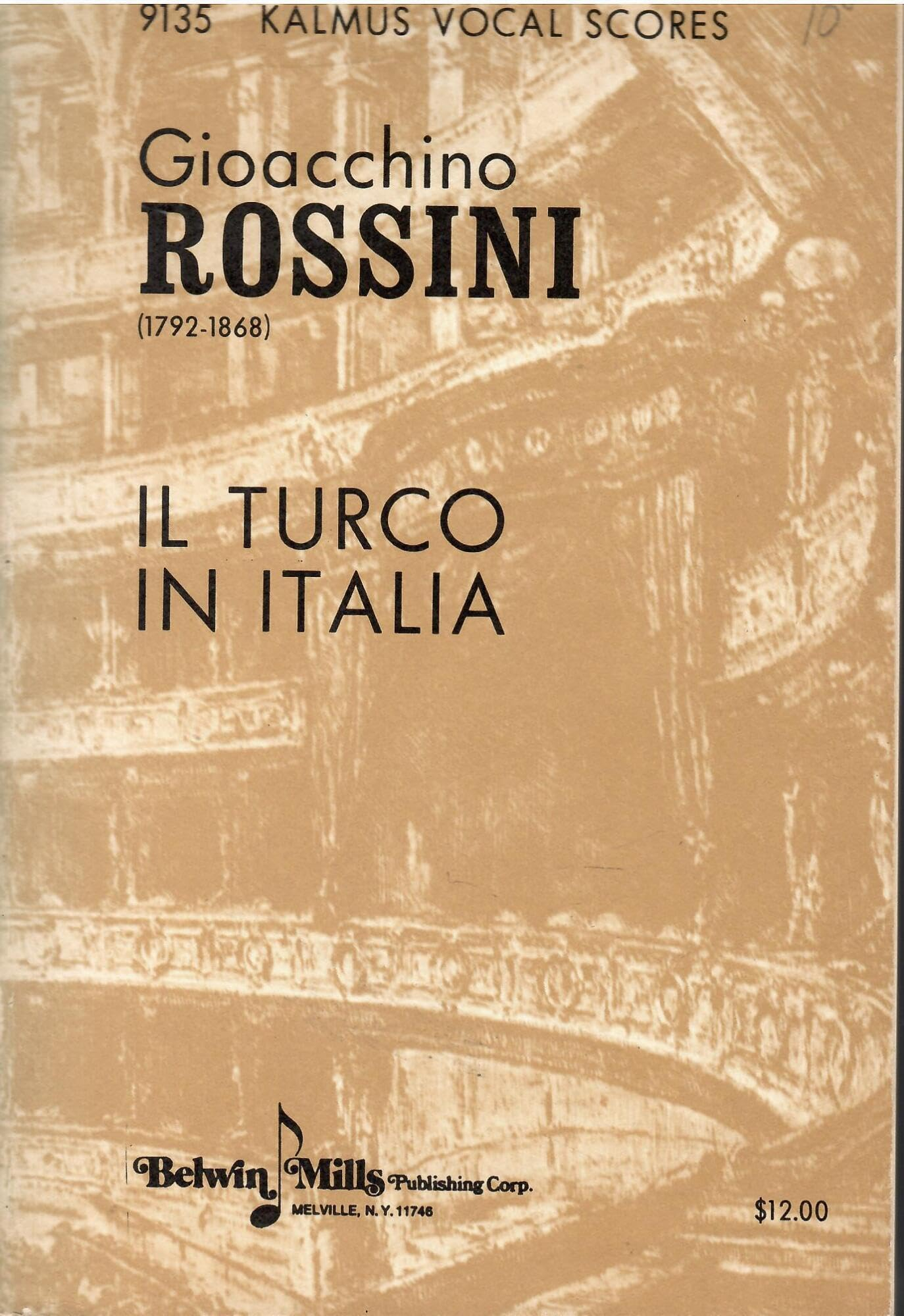 Il turco in italia chant