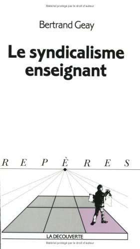 Le syndicalisme enseignant