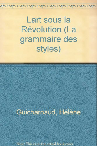 L'Art sous la Révolution