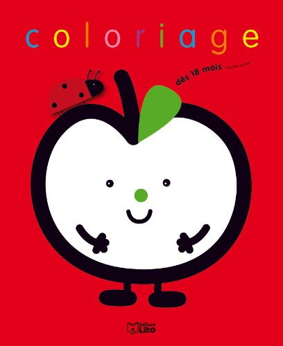 a 18 mois je colorie : petite pomme