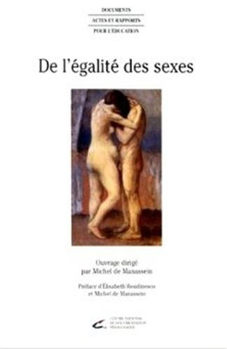 De l'égalité des sexes