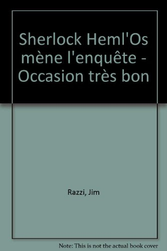 sherlock heml'os mène l'enquête - occasion très bon