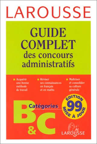 Concours administratifs : catégories B et C