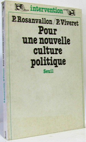 Pour une nouvelle culture politique