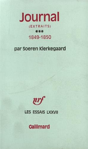 journal - extraits - tome iii 1849-1850
