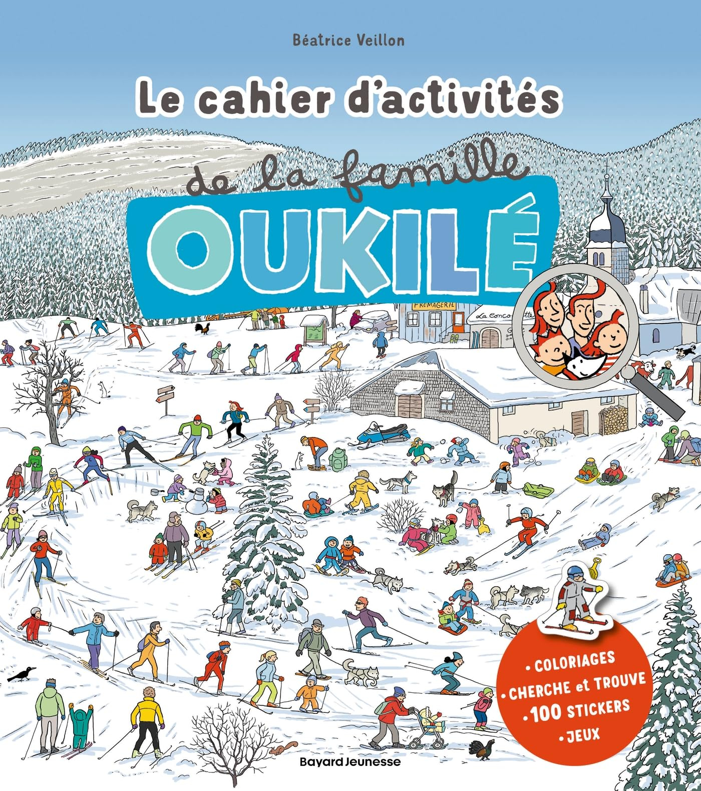 Le cahier d'activités de la famille Oukilé : hiver