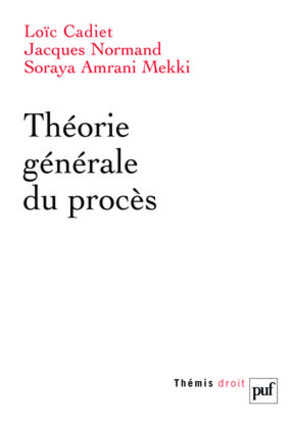 Théorie générale du procès