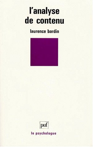 l'analyse de contenu, 9e édition