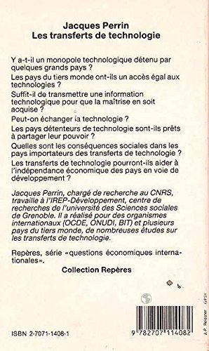 Les Transferts de technologie
