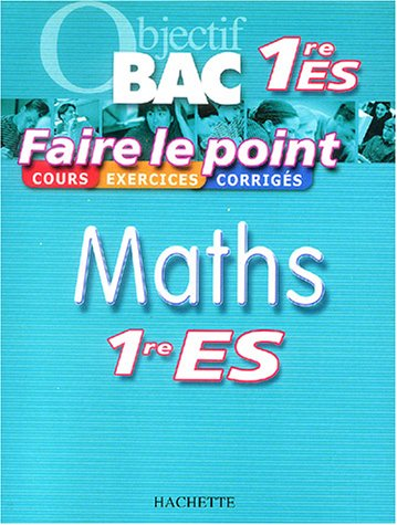 Maths 1re ES