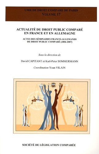 Actualité du droit public comparé en France et en Allemagne : actes des séminaires franco-allemands 