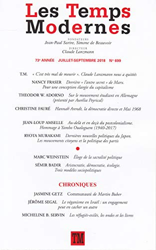 Temps modernes (Les), n° 699