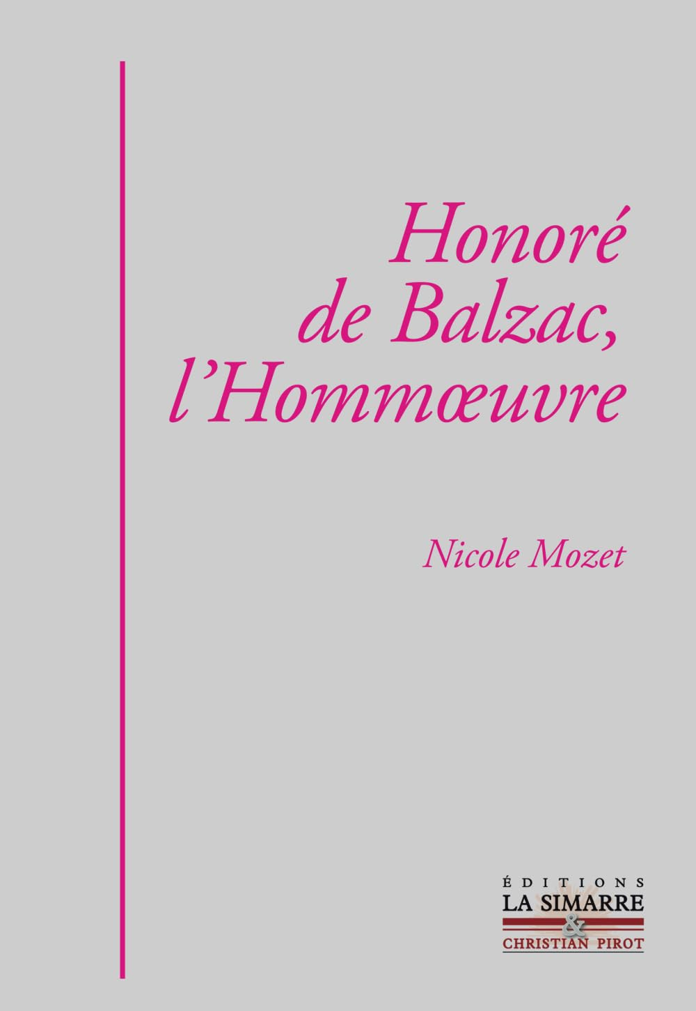 Honoré de Balzac, l'hommoeuvre