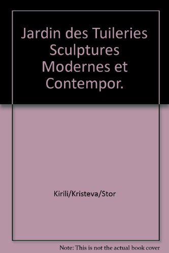 Jardin des Tuileries, sculptures modernes et contemporaines : installation conçue par Alain Kirili, 