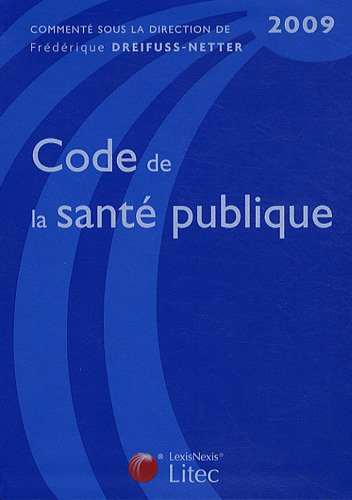 Code de la santé publique 2009