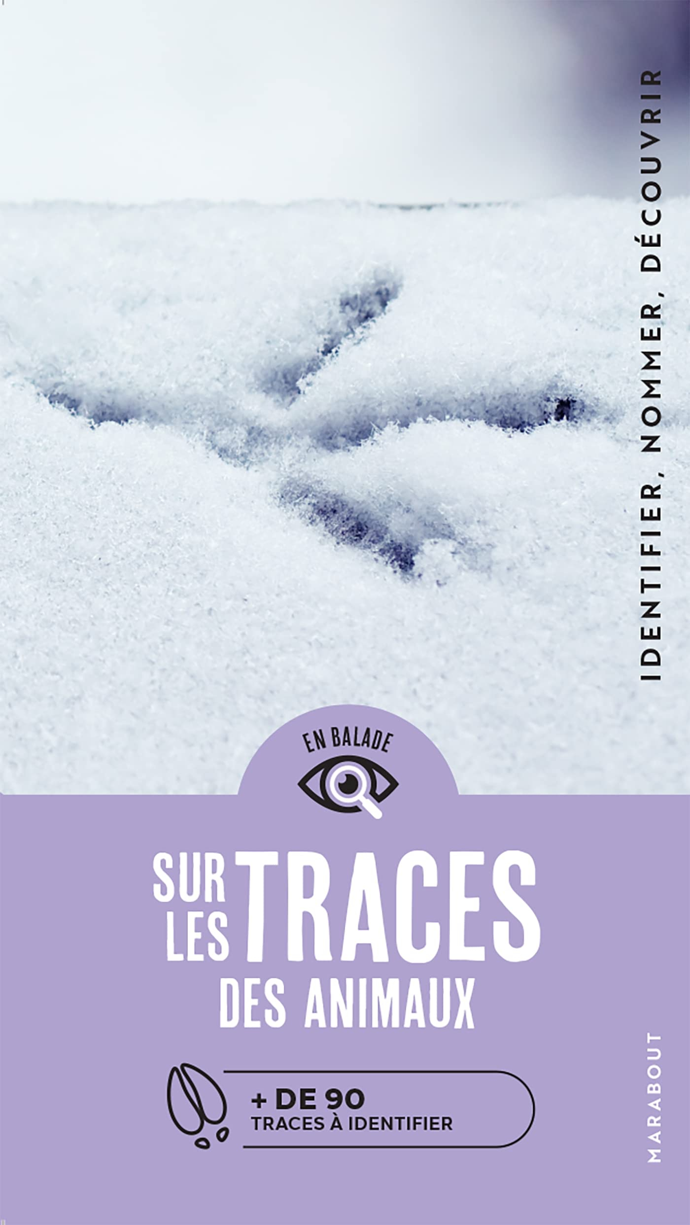 Sur les traces des animaux : + de 90 traces et empreintes à reconnaître : identifier, nommer, découv