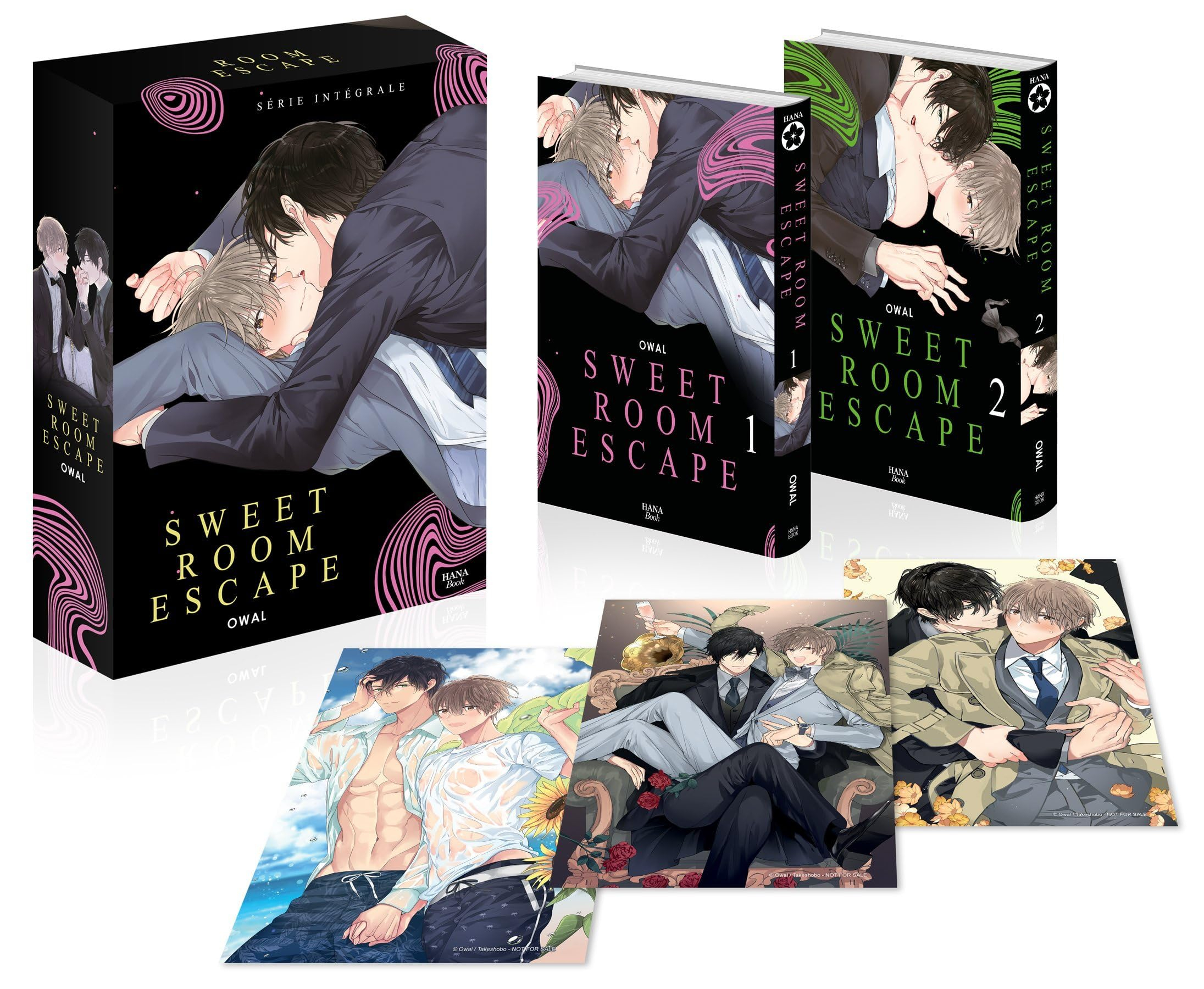 Sweet room escape : tomes 1 à 2 : coffret mangas
