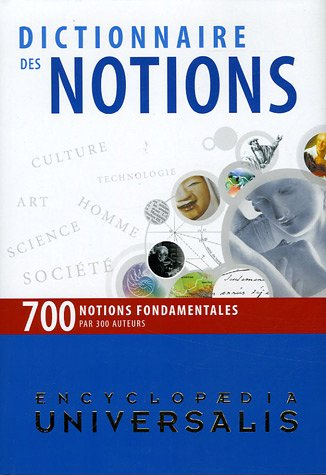Dictionnaire des notions