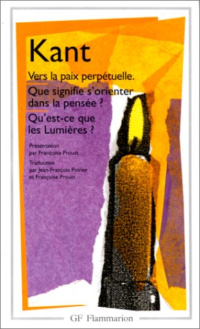 vers la paix perpétuelle