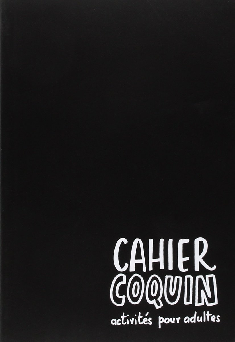 Cahier coquin : activités pour adultes