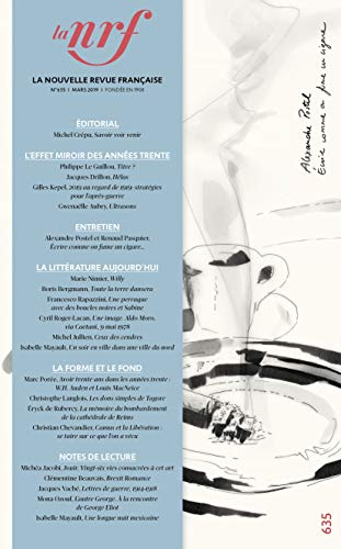 Nouvelle revue française, n° 635