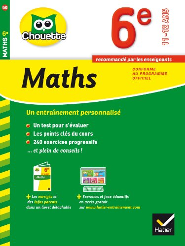 Maths 6e, 11-12 ans