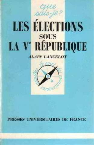 les elections sous la cinquième république