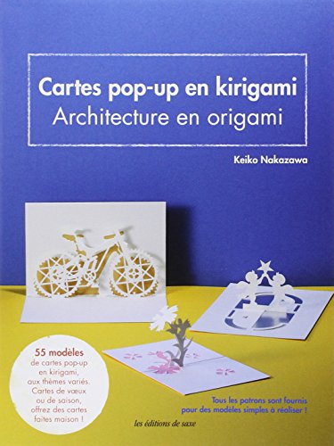 Cartes pop-up en kirigami : architecture en origami